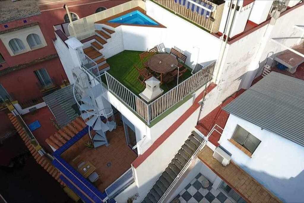Casa Con Piscina Junto Catedral De Sevilla Exteriér fotografie